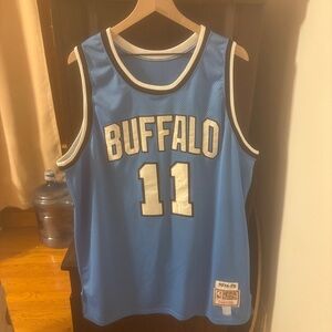 Mitchell & Ness Blue Hardwood Classics Jersey